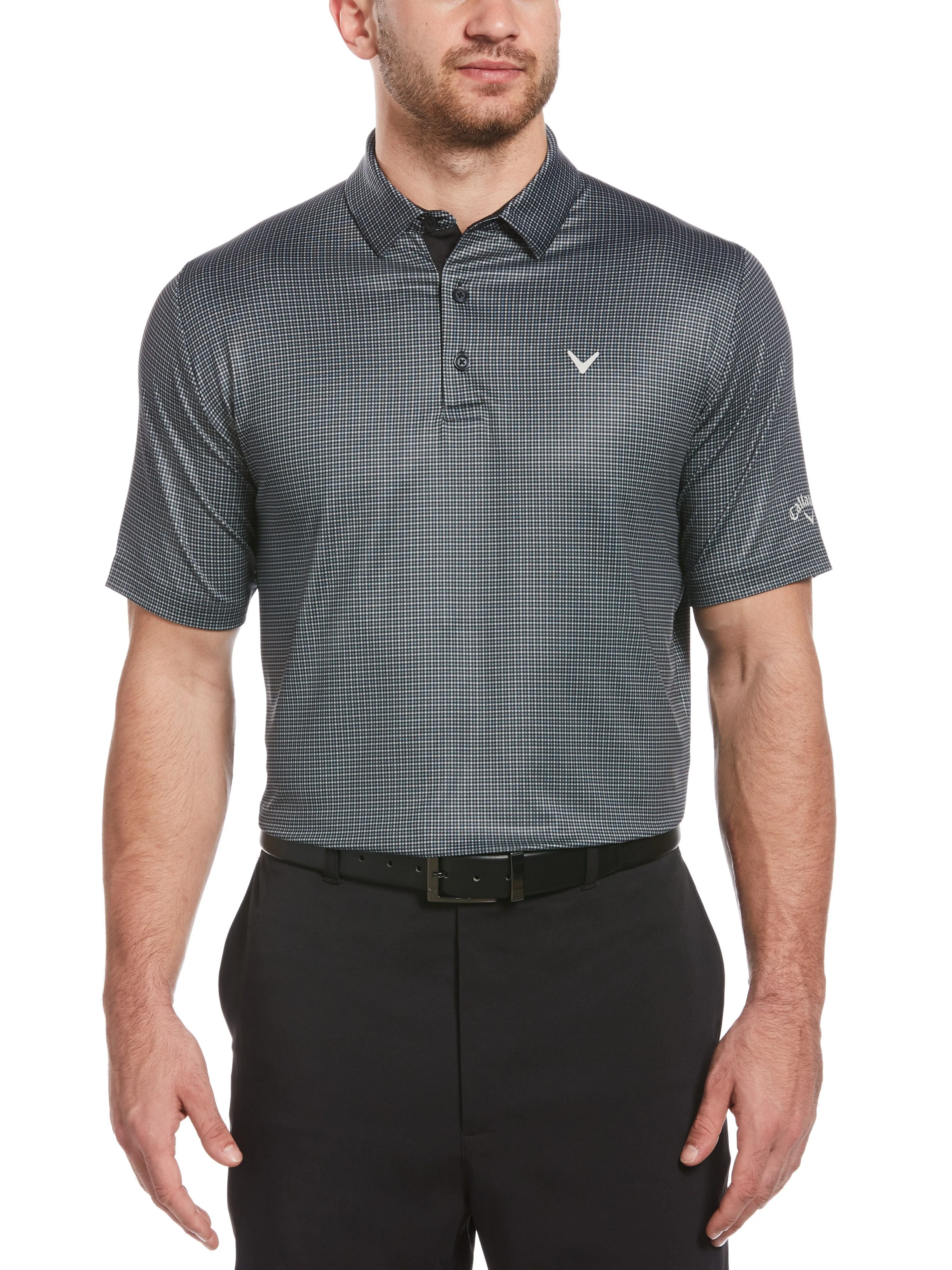 Mens Swing Tech™ Tattersall Polo