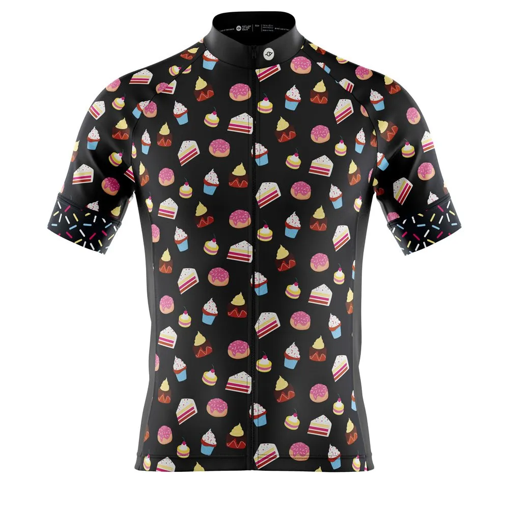 Mens Will Ride For Cake Cycling Jersey