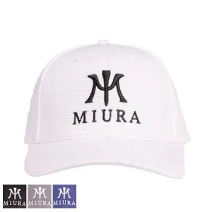 Miura Black Quail Players Hat White