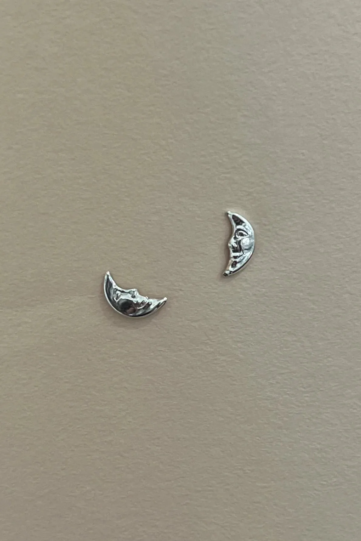 Moonface Studs