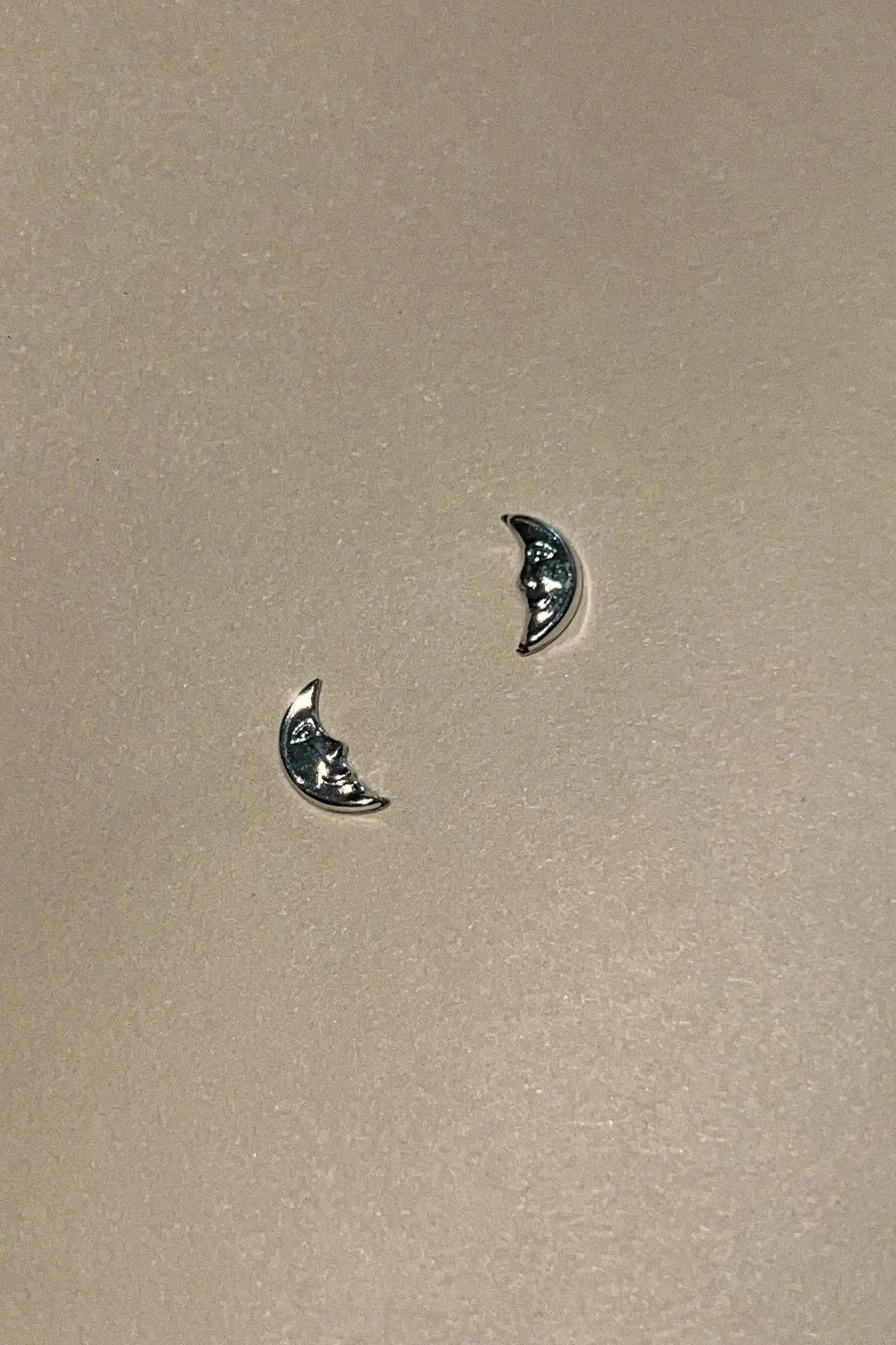 Moonface Studs