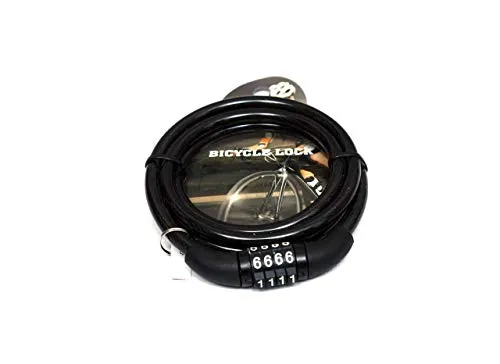 Nagpal Cycle Store Multi Purpose Number Safety Locks for Cycles, Bicycles, Bikes, Helmets and Luggage