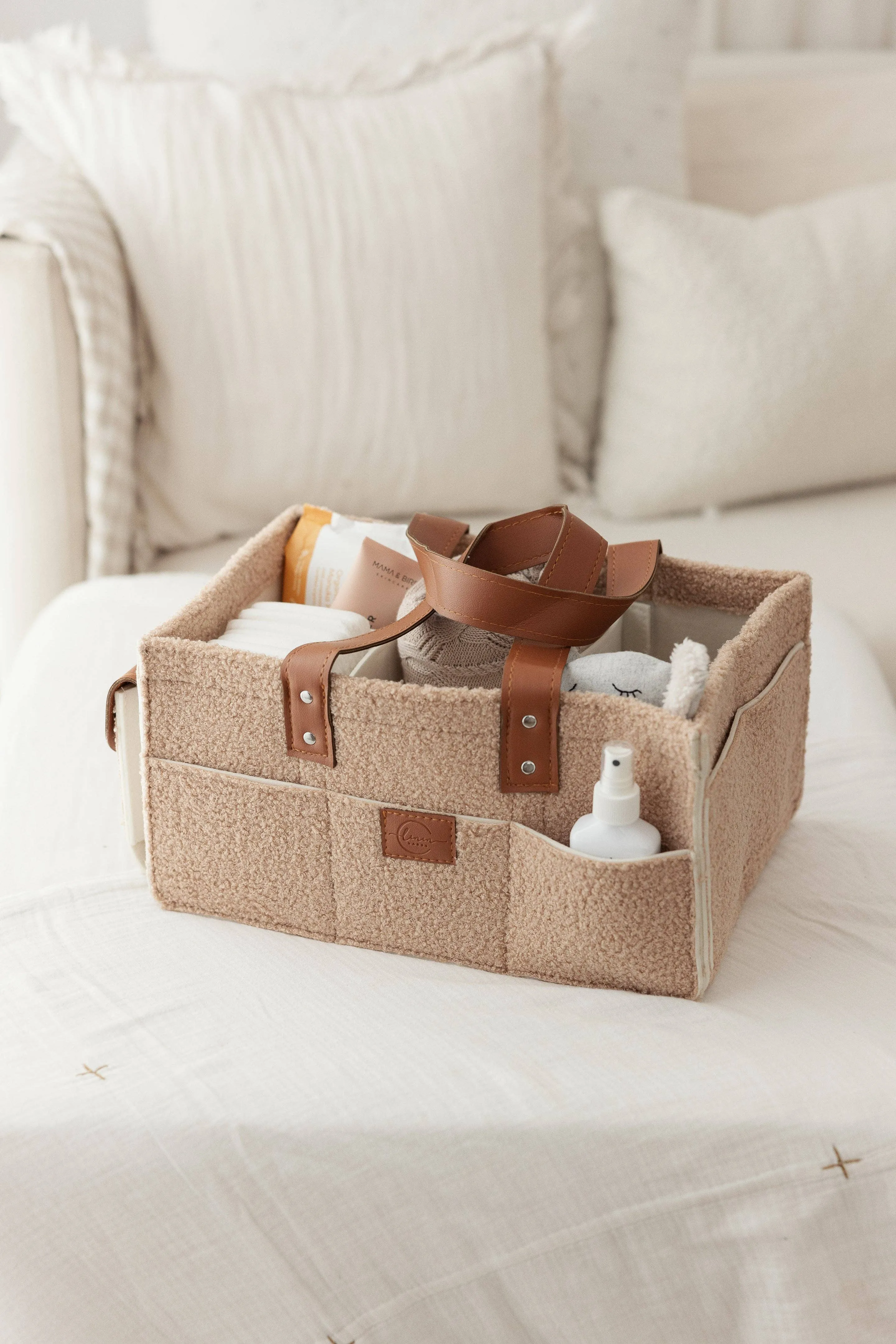Nappy Caddy Organiser Choc