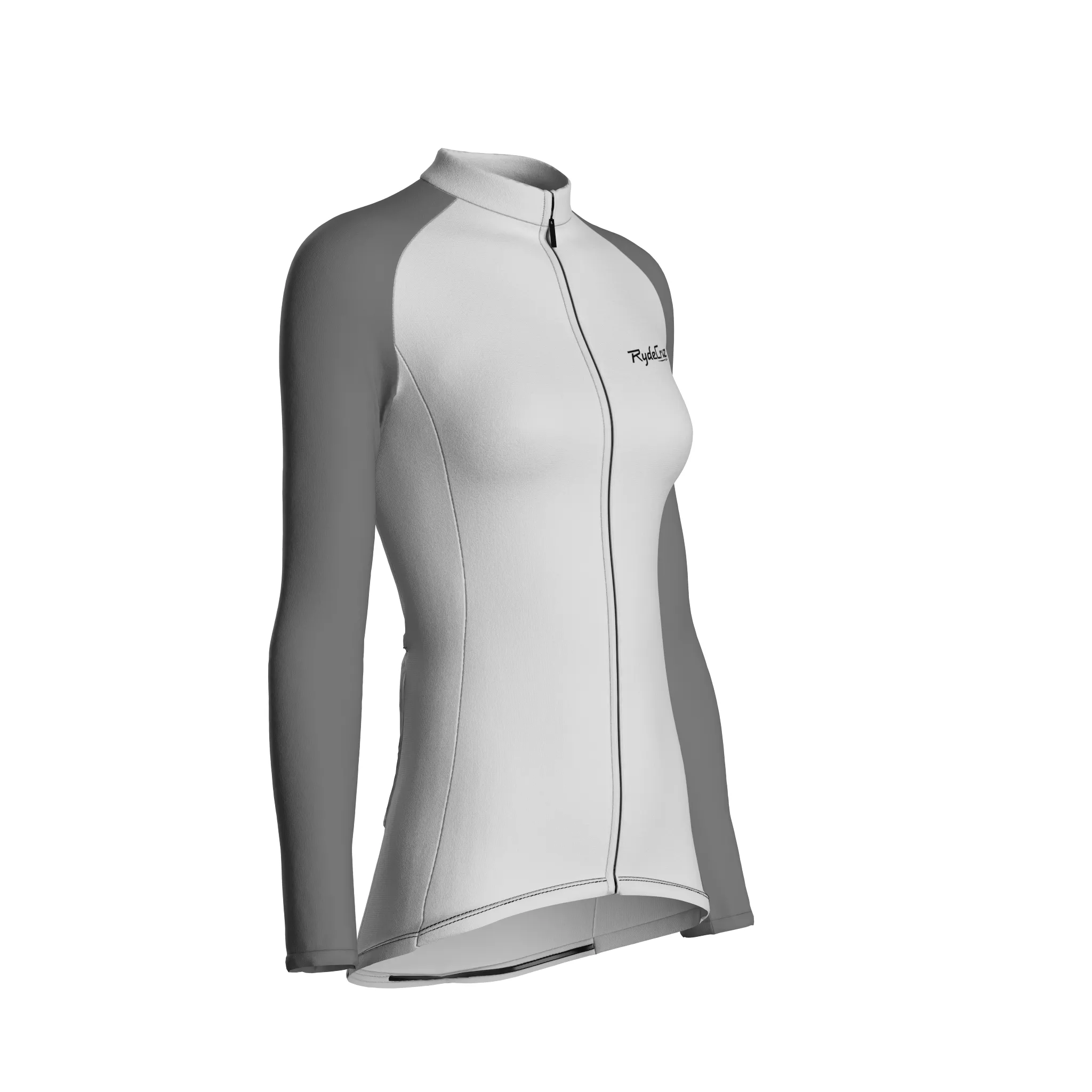 Neat Flow | Light Gray Female Long Sleeves Jersey