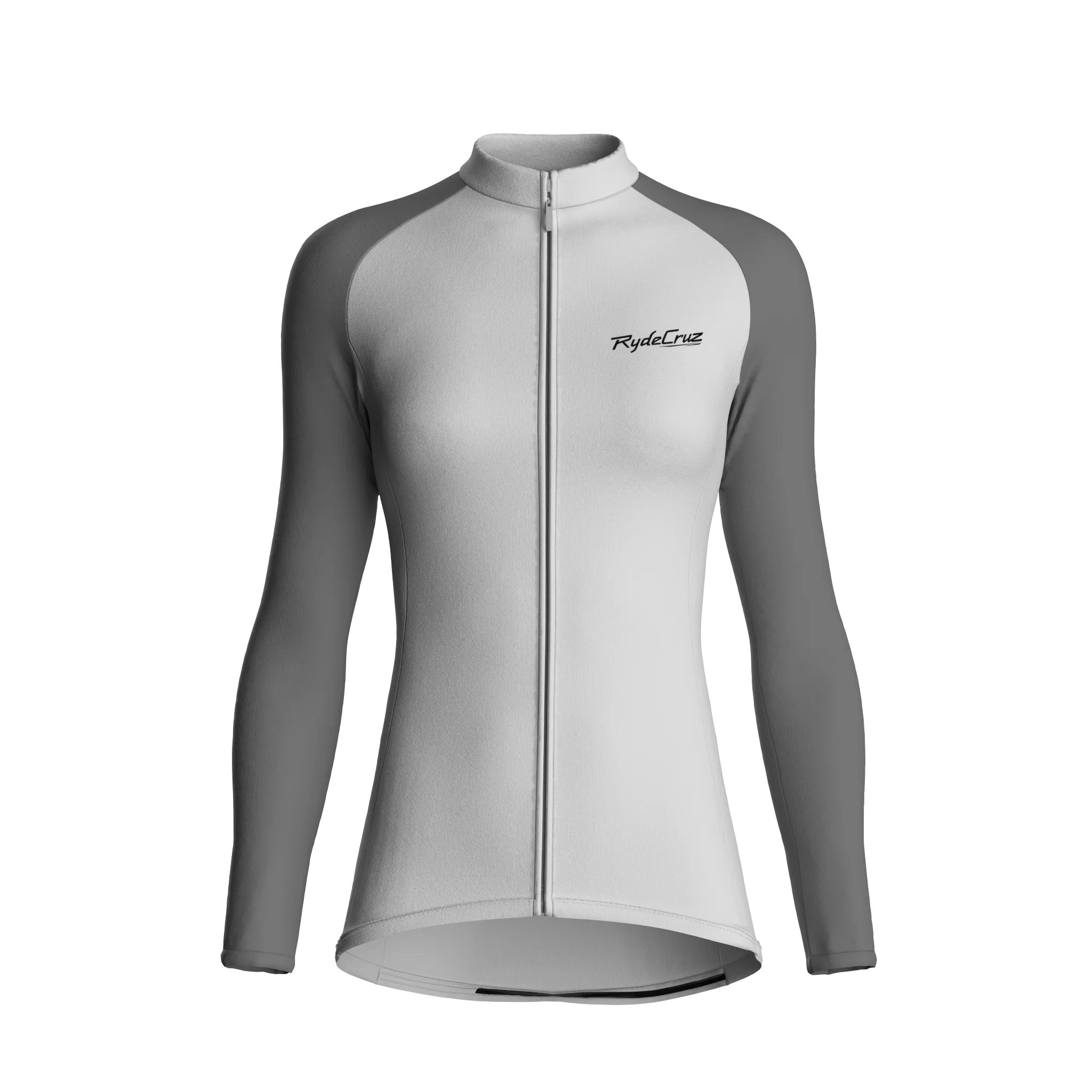 Neat Flow | Light Gray Female Long Sleeves Jersey