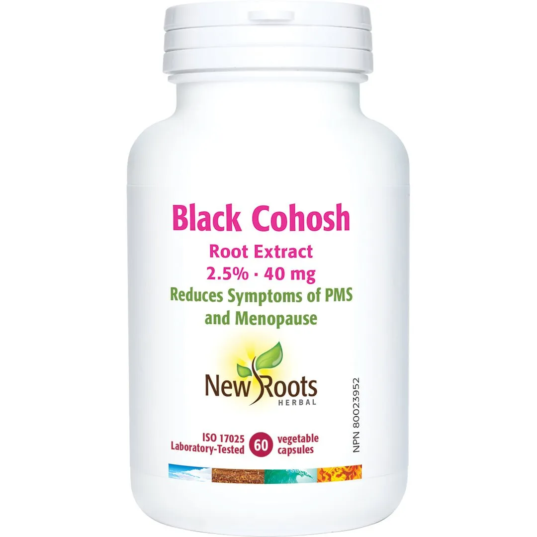 New Roots Black Cohosh Extract 60 Veg Capsules