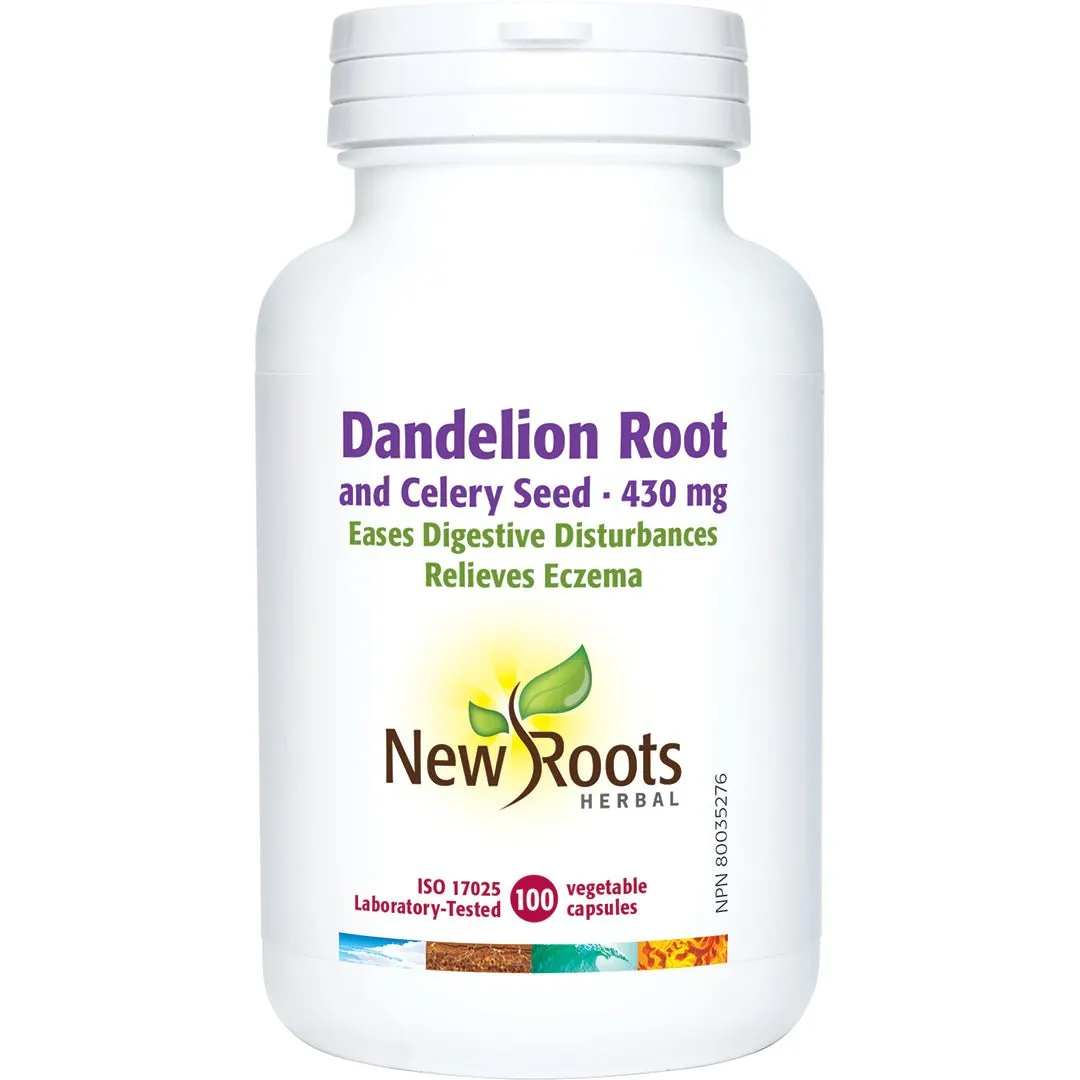 New Roots Dandelion & Celery 100 Capsules