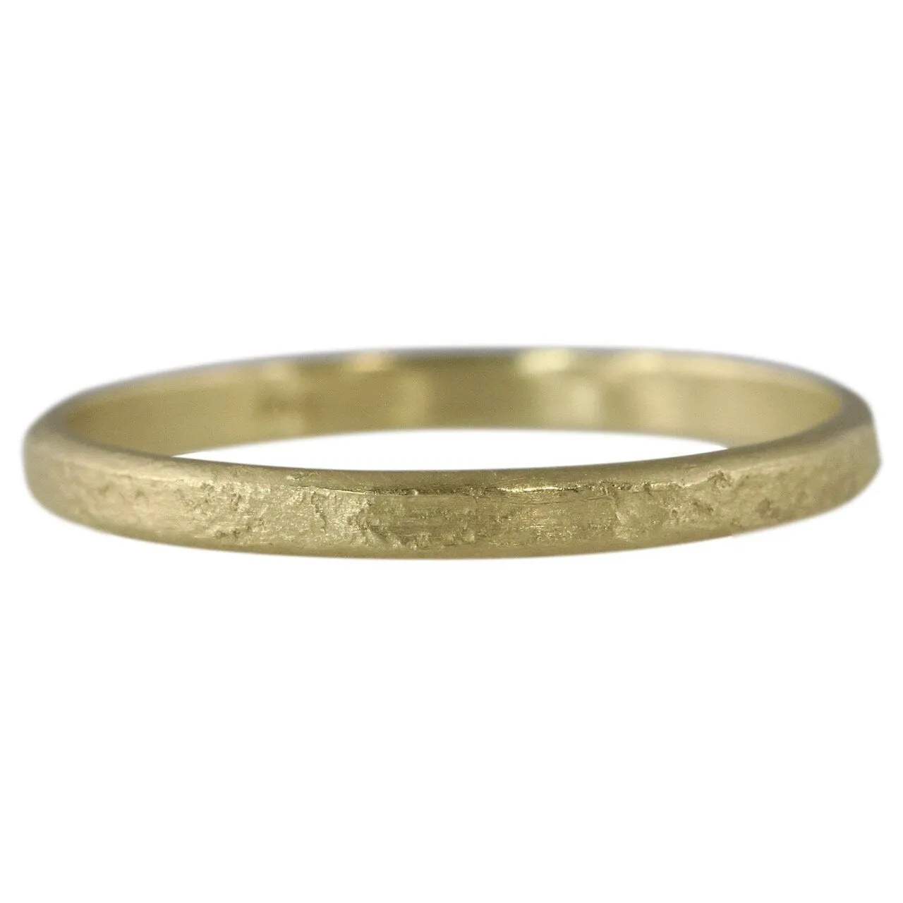 NEW! Weathered Band in 14kt gold by Sarah Swell