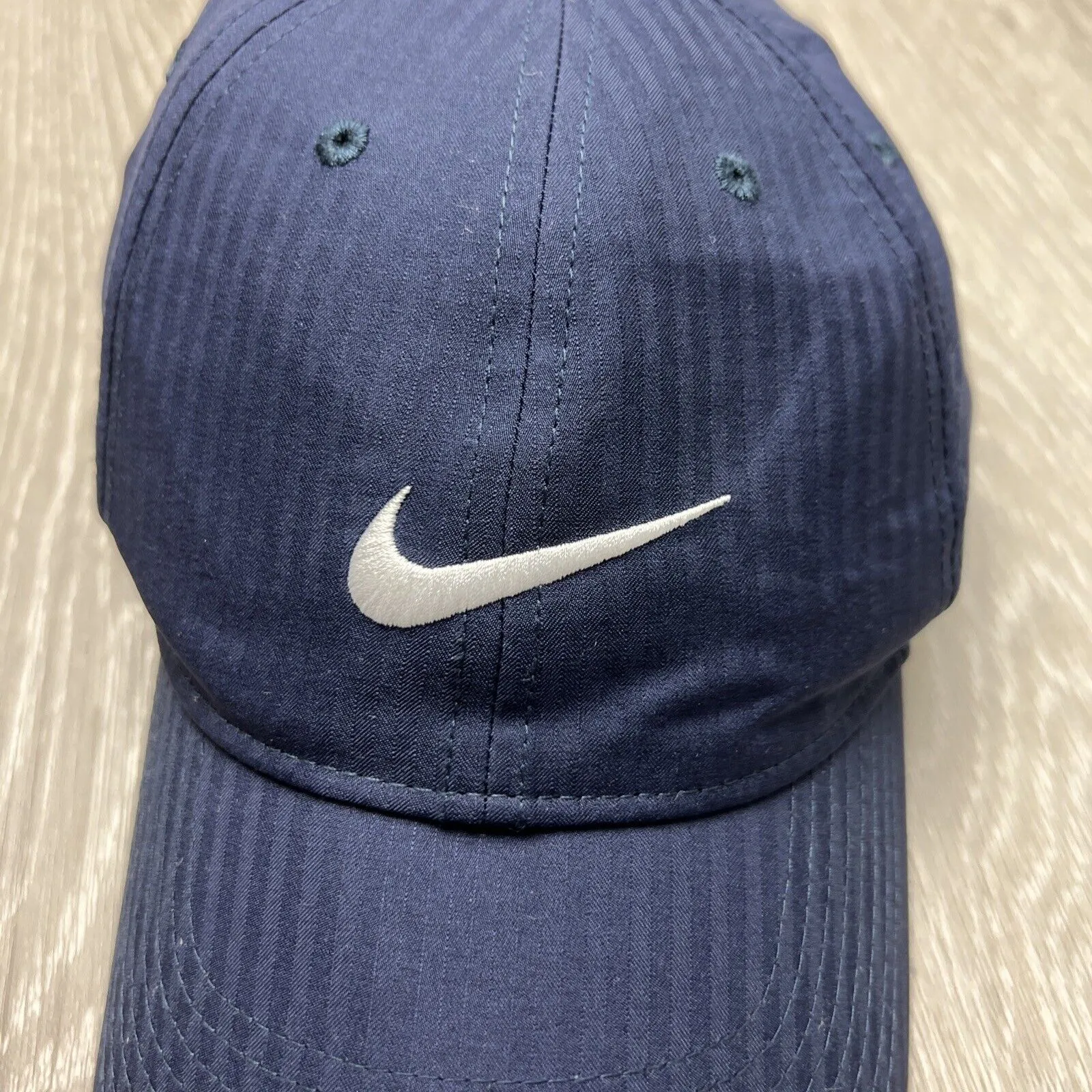 Nike Golf Dri-fit Legacy 91 Performance Adjustable Navy Blue Cap Hat