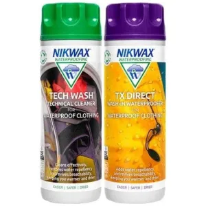Nikwax Twin Pack Tech Wash   TX.Direct Wash In