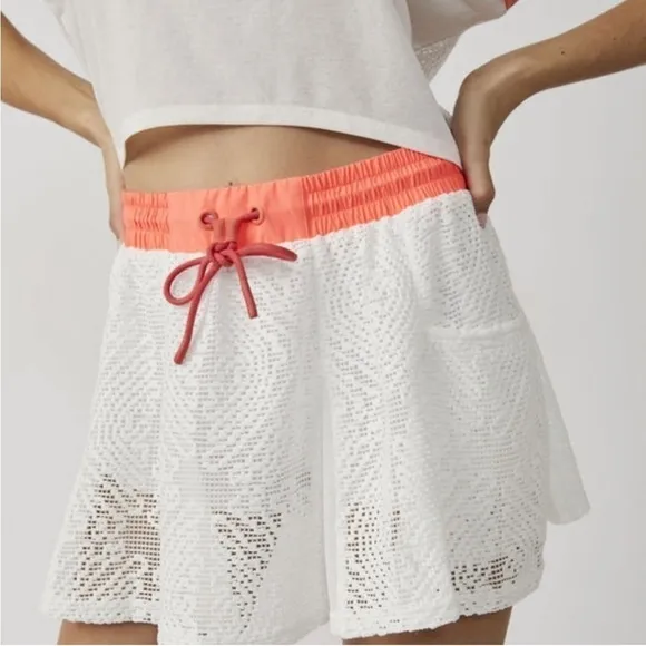 NWT Free People Movement Good Sport Lace Tennis Skirt Size M