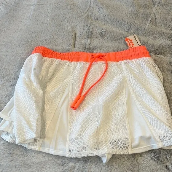 NWT Free People Movement Good Sport Lace Tennis Skirt Size M