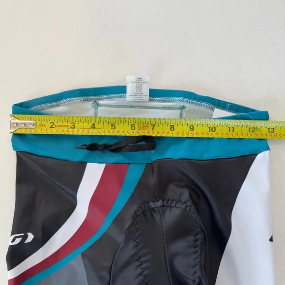 NWT Louis Garneau Tri Cycling El Cour Padded Shorts Women's M Coldback Tech