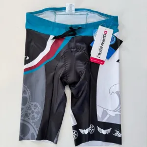NWT Louis Garneau Tri Cycling El Cour Padded Shorts Women's M Coldback Tech