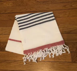 Oceania Peshtemal - Navy/Red