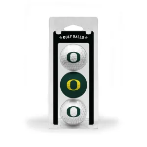 Oregon Ducks 3 Pack of Golf Balls - Special Order