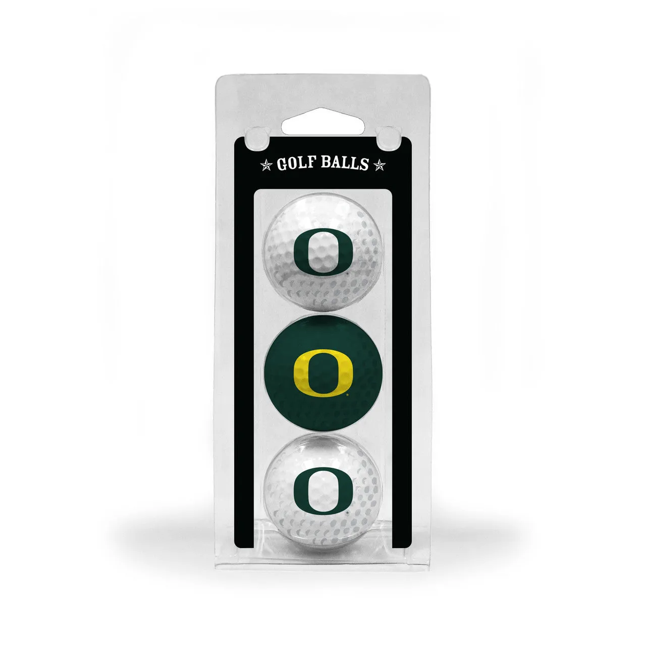 Oregon Ducks 3 Pack of Golf Balls - Special Order