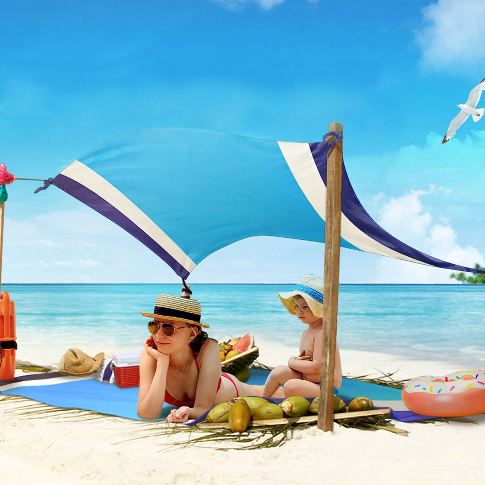 Outdoor camping picnic mat-D249 | Inspanda