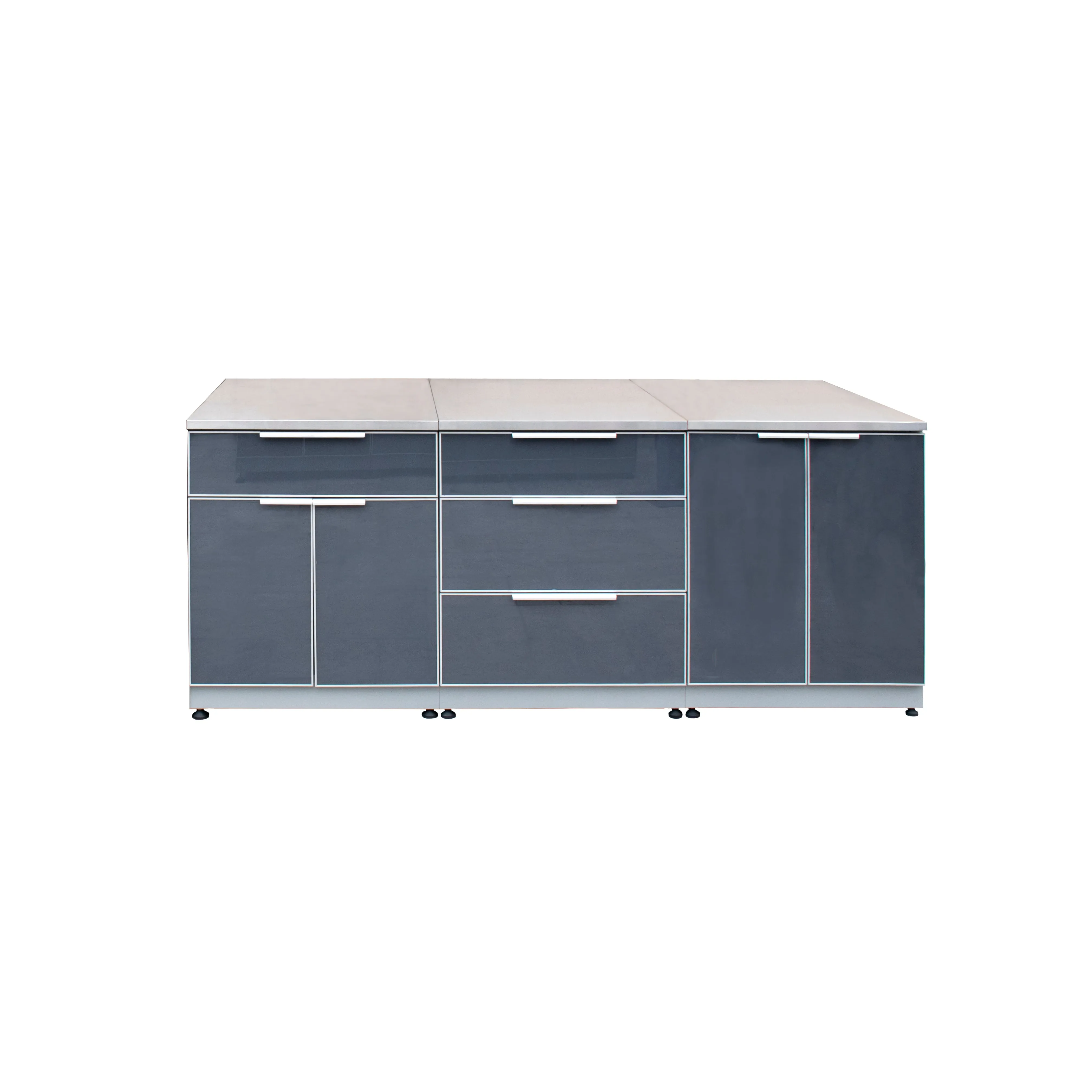 Outdoor Kitchen 3-Piece Combo Set 1
