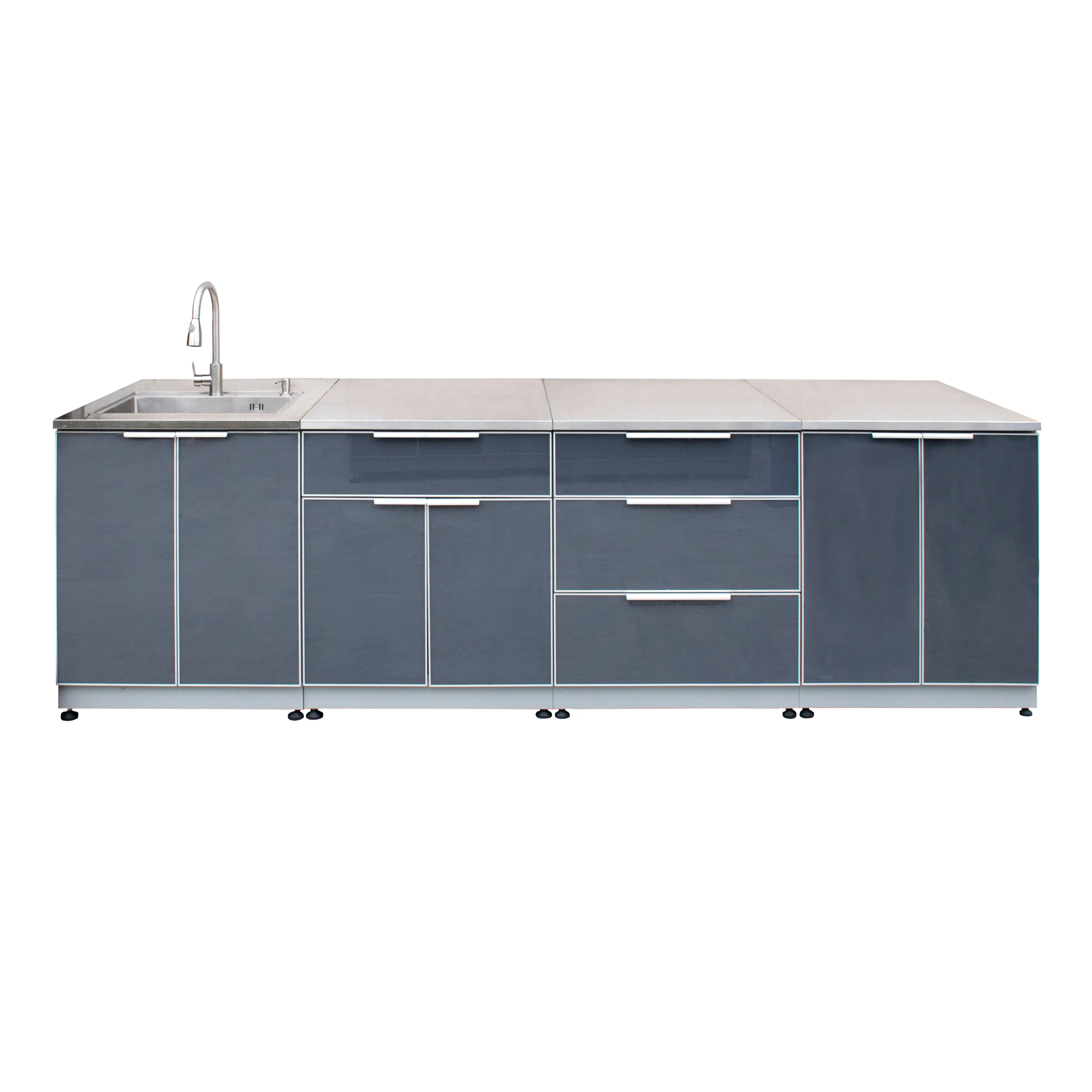 Outdoor Kitchen 4-Piece Combo Set 1