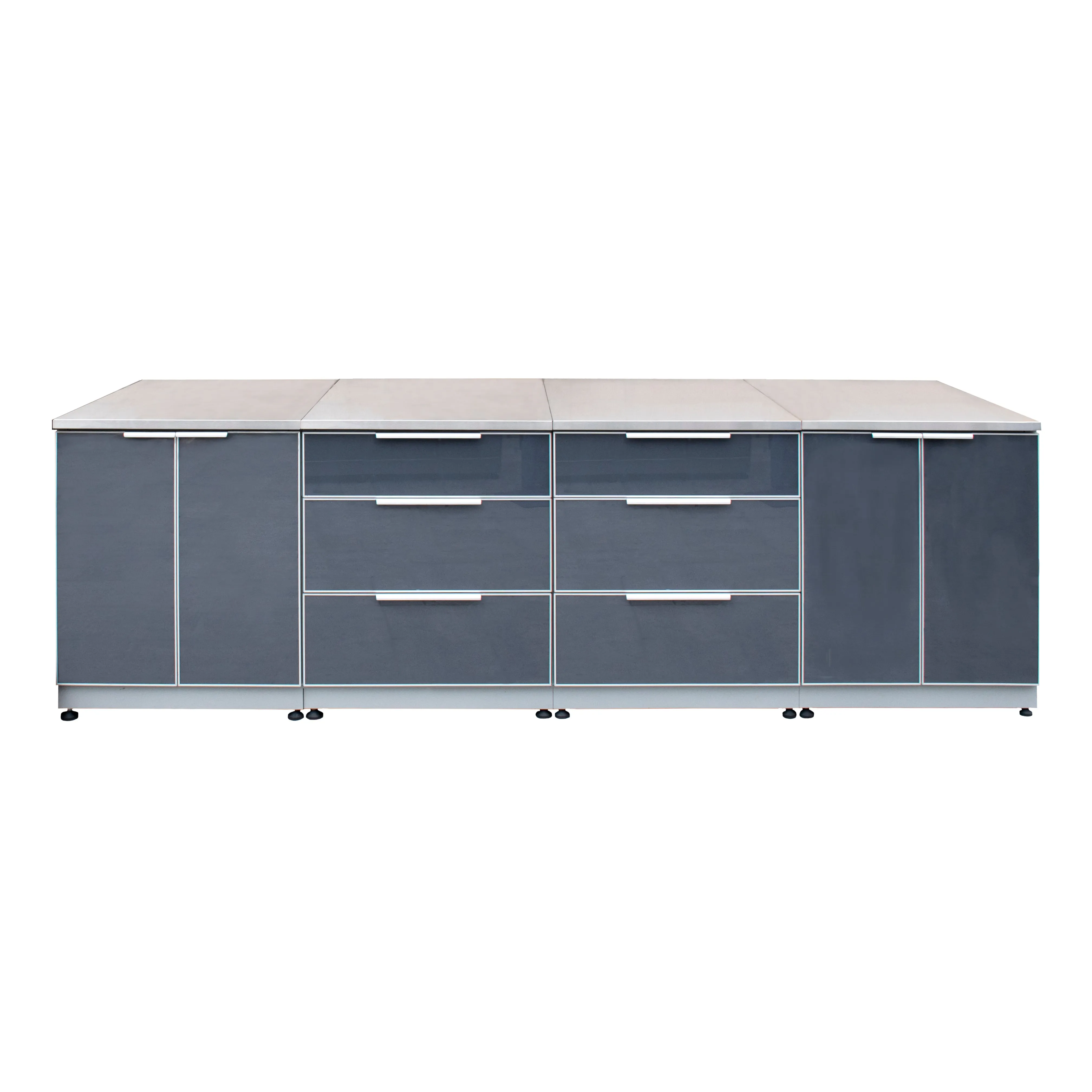 Outdoor Kitchen 4-Piece Combo Set 3