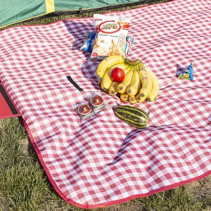 Outdoor picnic mat water resistant portable moisture-proof mat outdoor ground mat Oxford cloth picnic mat camping supplies beach blanket