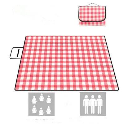 Outdoor picnic mat water resistant portable moisture-proof mat outdoor ground mat Oxford cloth picnic mat camping supplies beach blanket