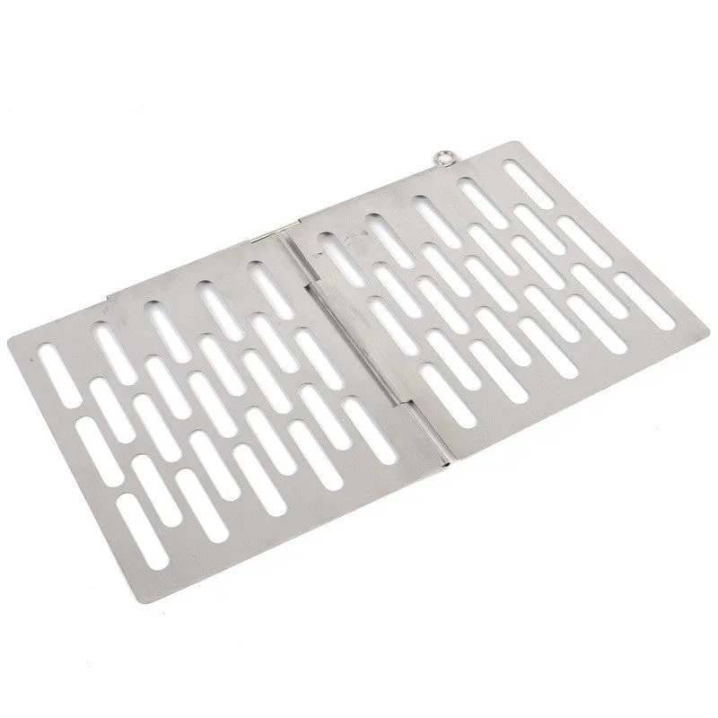 Outdoor Picnic Simple Portable Mini Barbecue Grill Grill Plate Stainless Steel Folding Grill Grill Grill