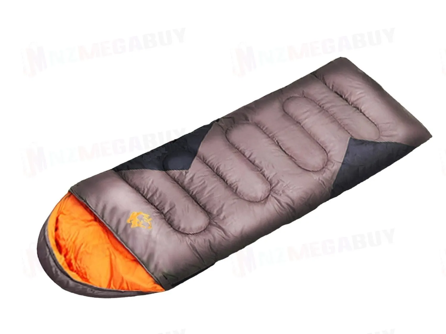 Outdoor Winter Camping Envelope Sleeping Bag Single  -15°C * Coffee