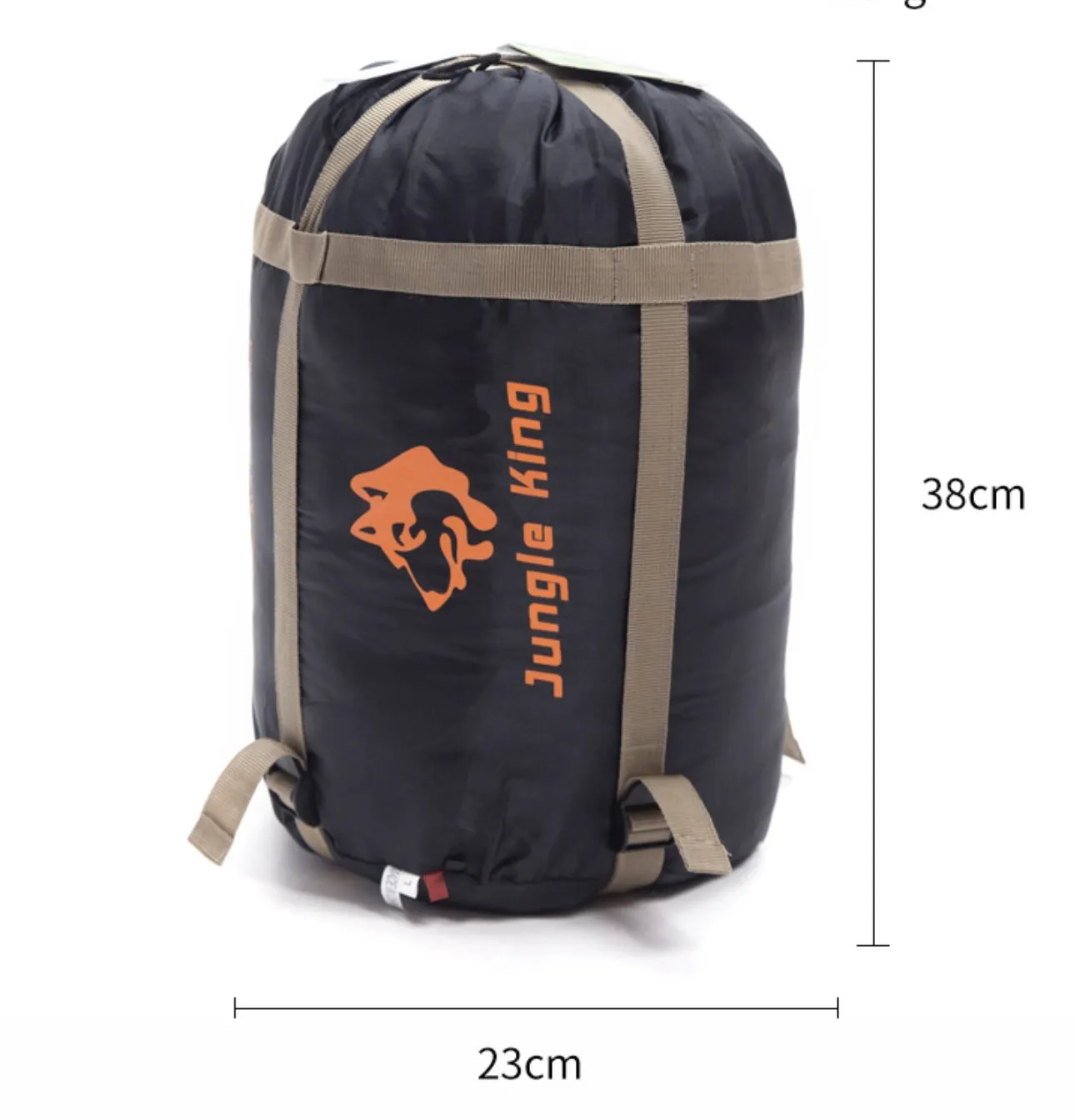 Outdoor Winter Camping Envelope Sleeping Bag Single  -15°C * Coffee