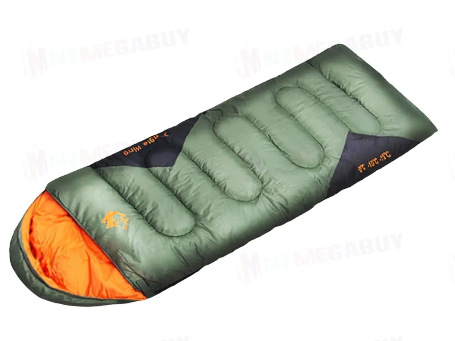 Outdoor Winter Camping Envelope Sleeping Bag Single  -15°C * Coffee