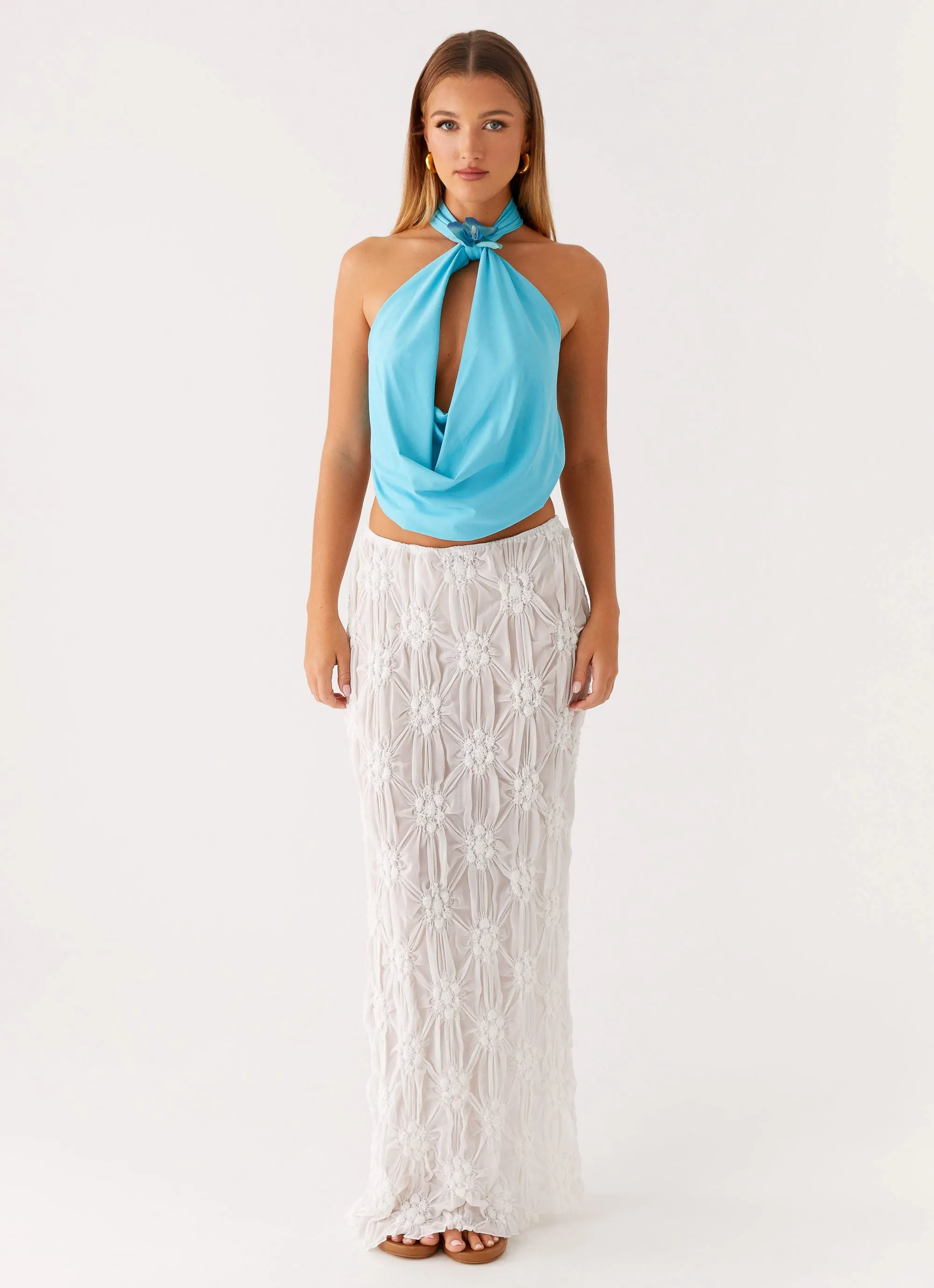 Paradisa Top - Turquoise