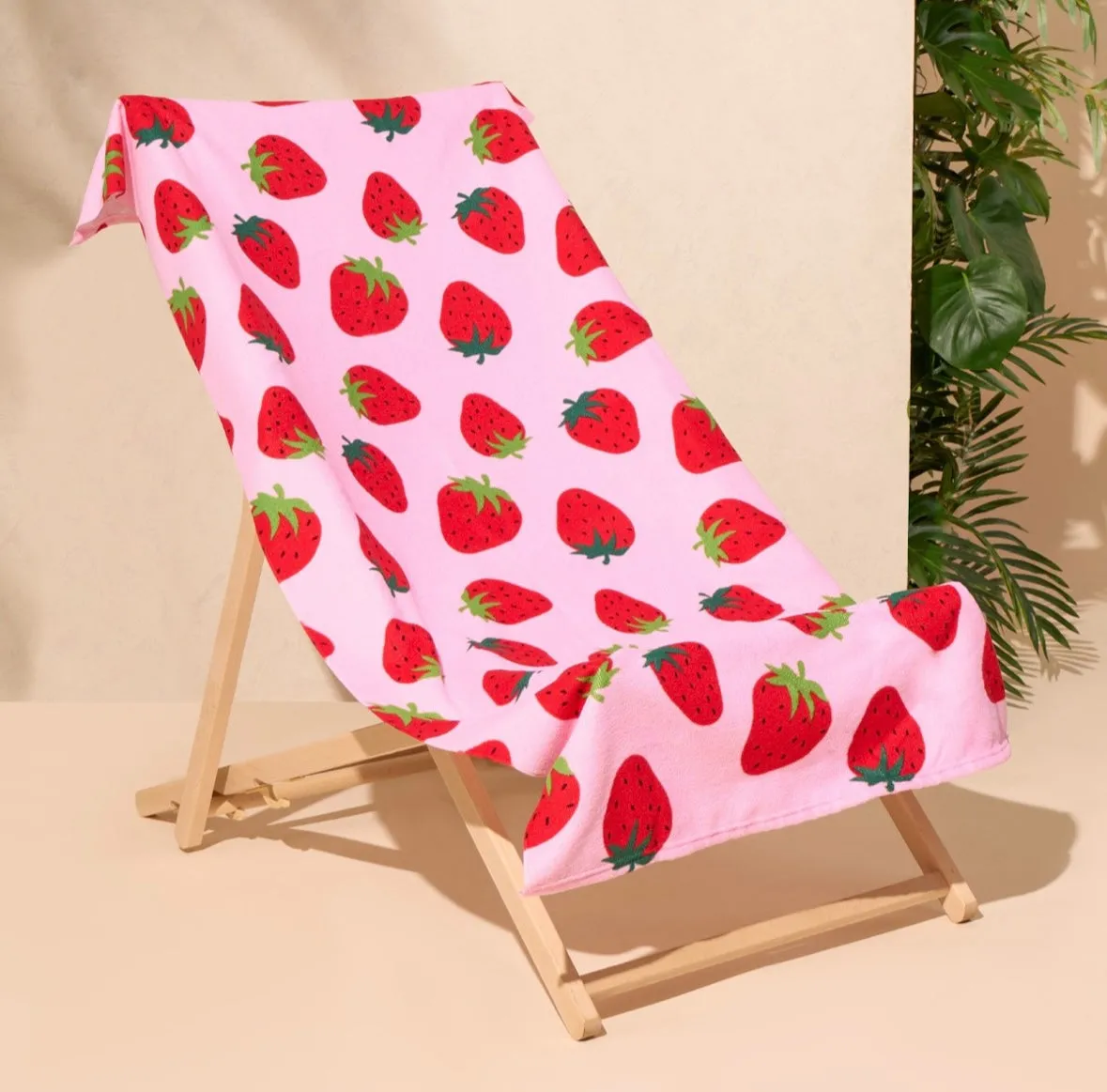 Patterned Beach Towel