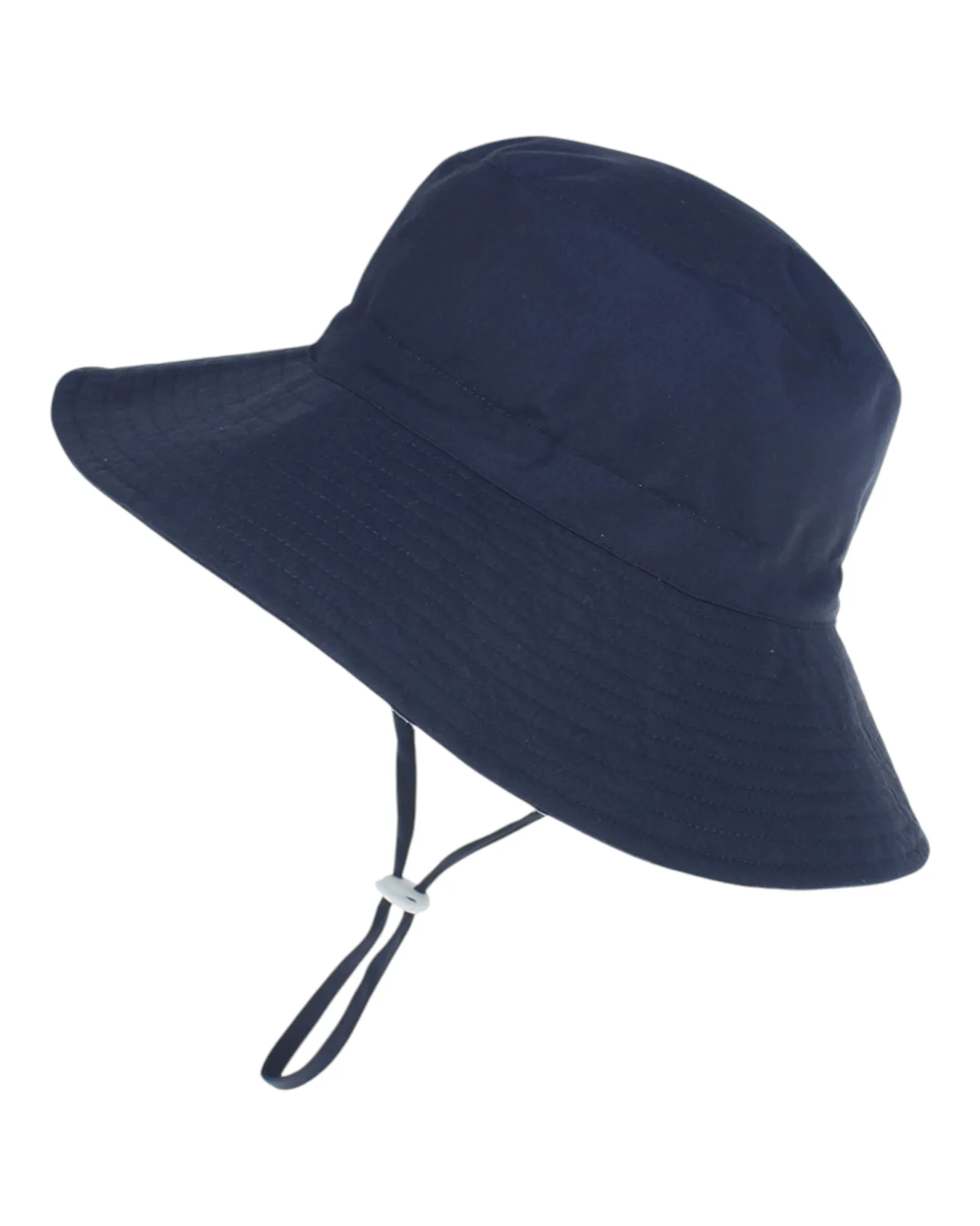Patterned Boys' Beach Hat with Chin Strap