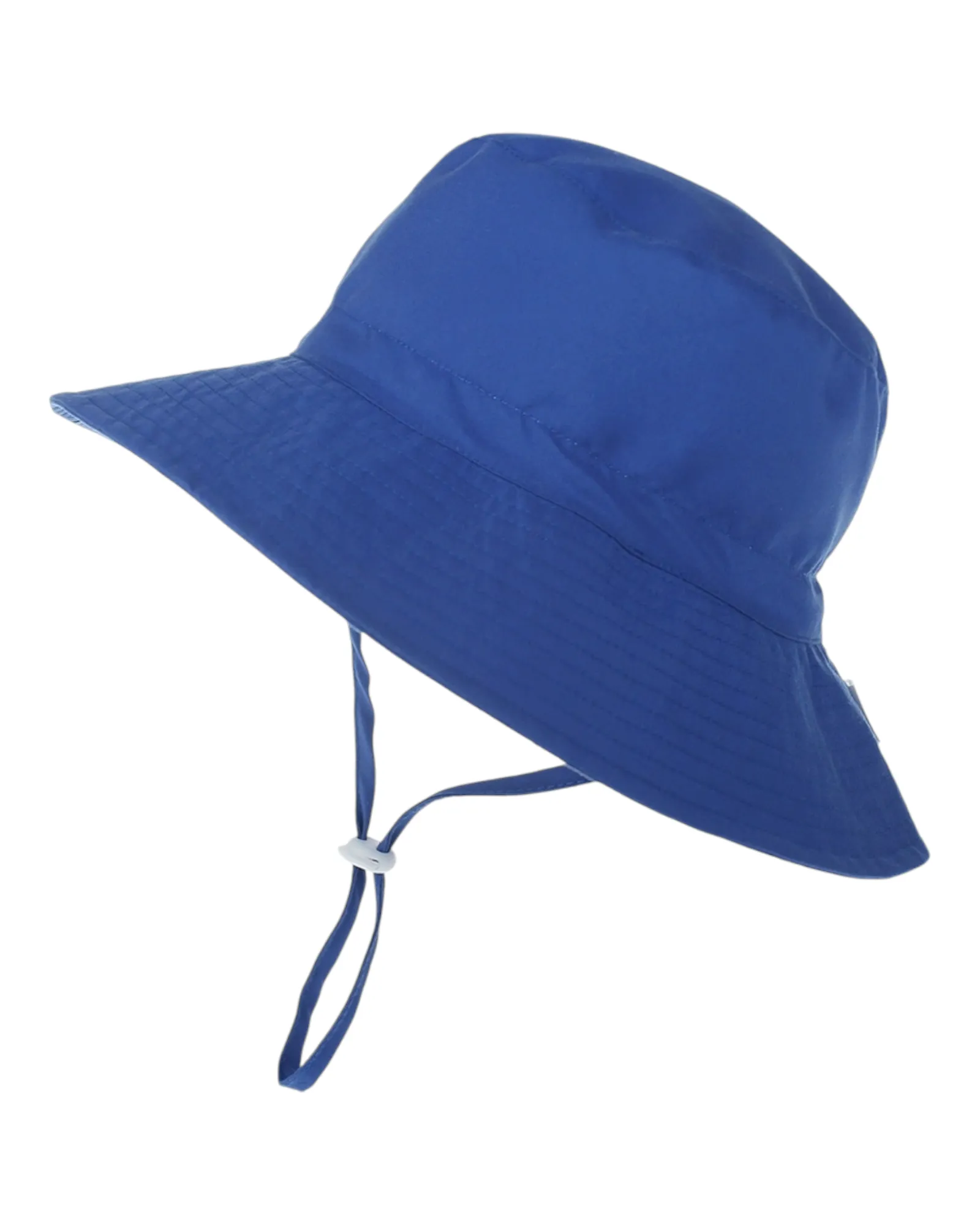 Patterned Boys' Beach Hat with Chin Strap
