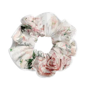 Patterned Scrunchie Belle Rose