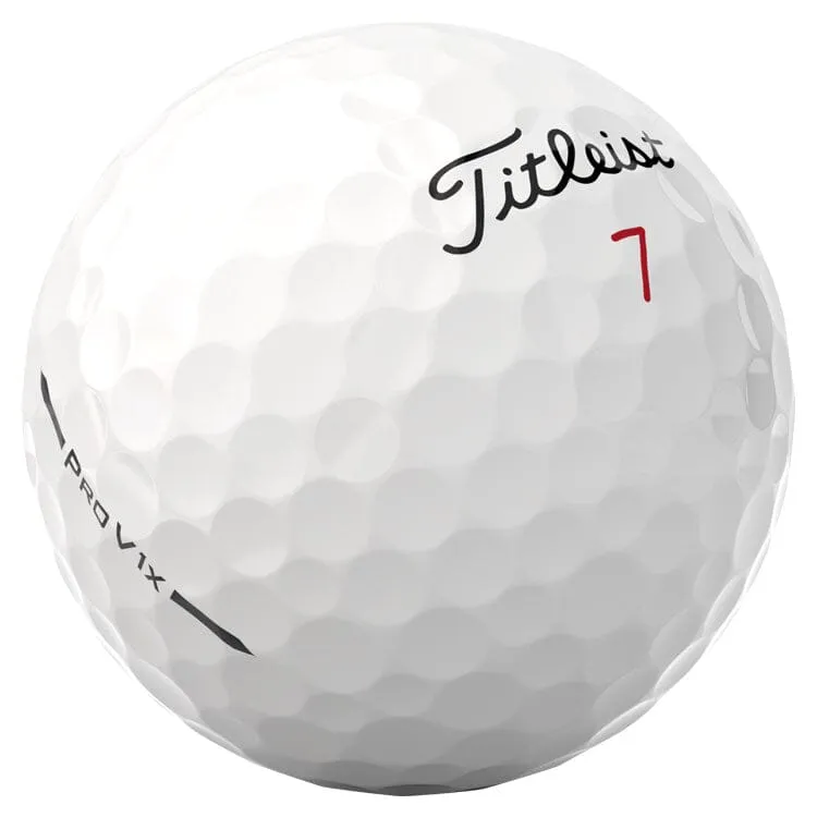 Pelotas de golf Titleist Pro V1x blancas (paquete de 48)