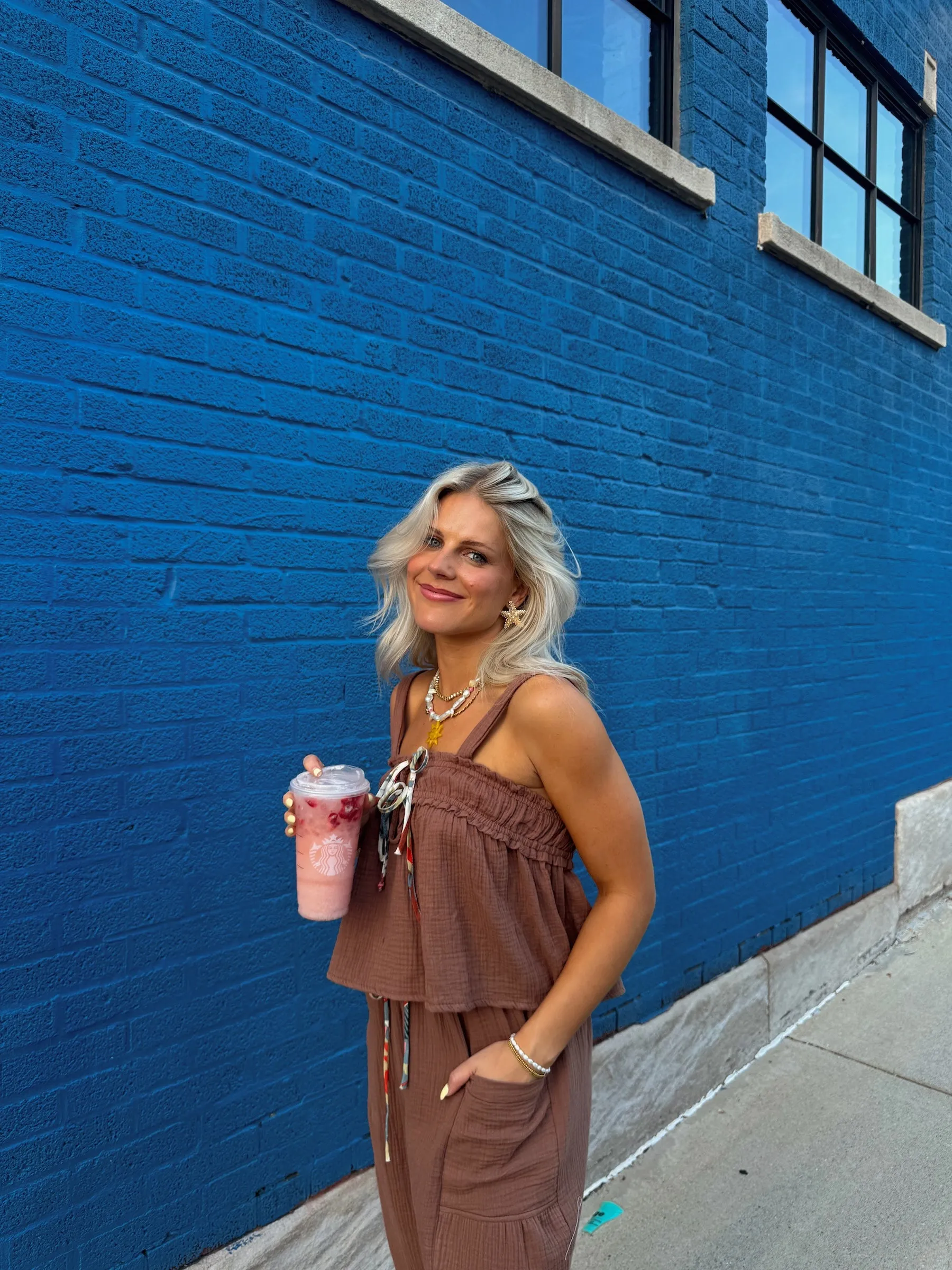 Picnic Princess Top// Brown