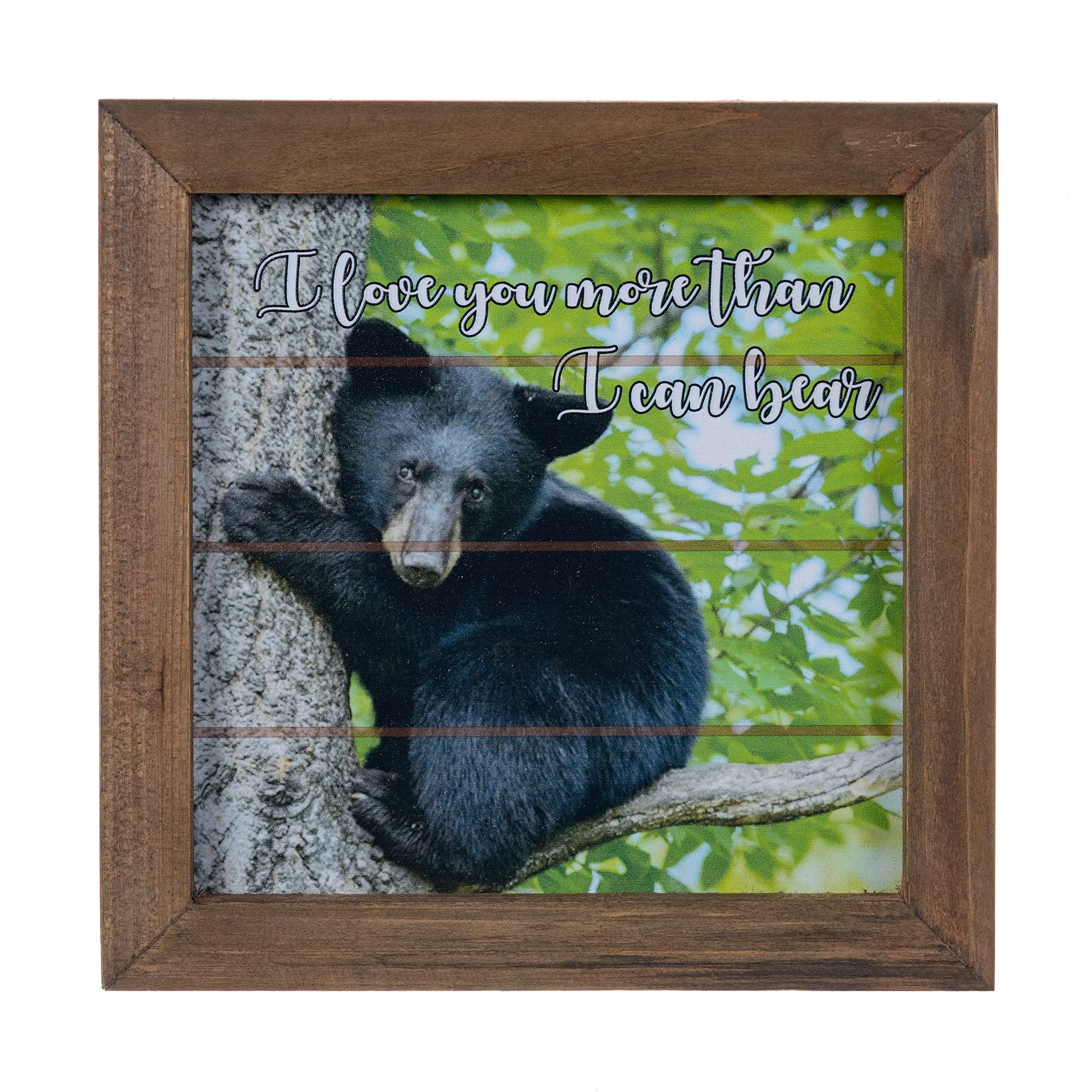 Pine Ridge 7.75" MDF (LOVE YOU MORE THAN I CAN BEAR)
