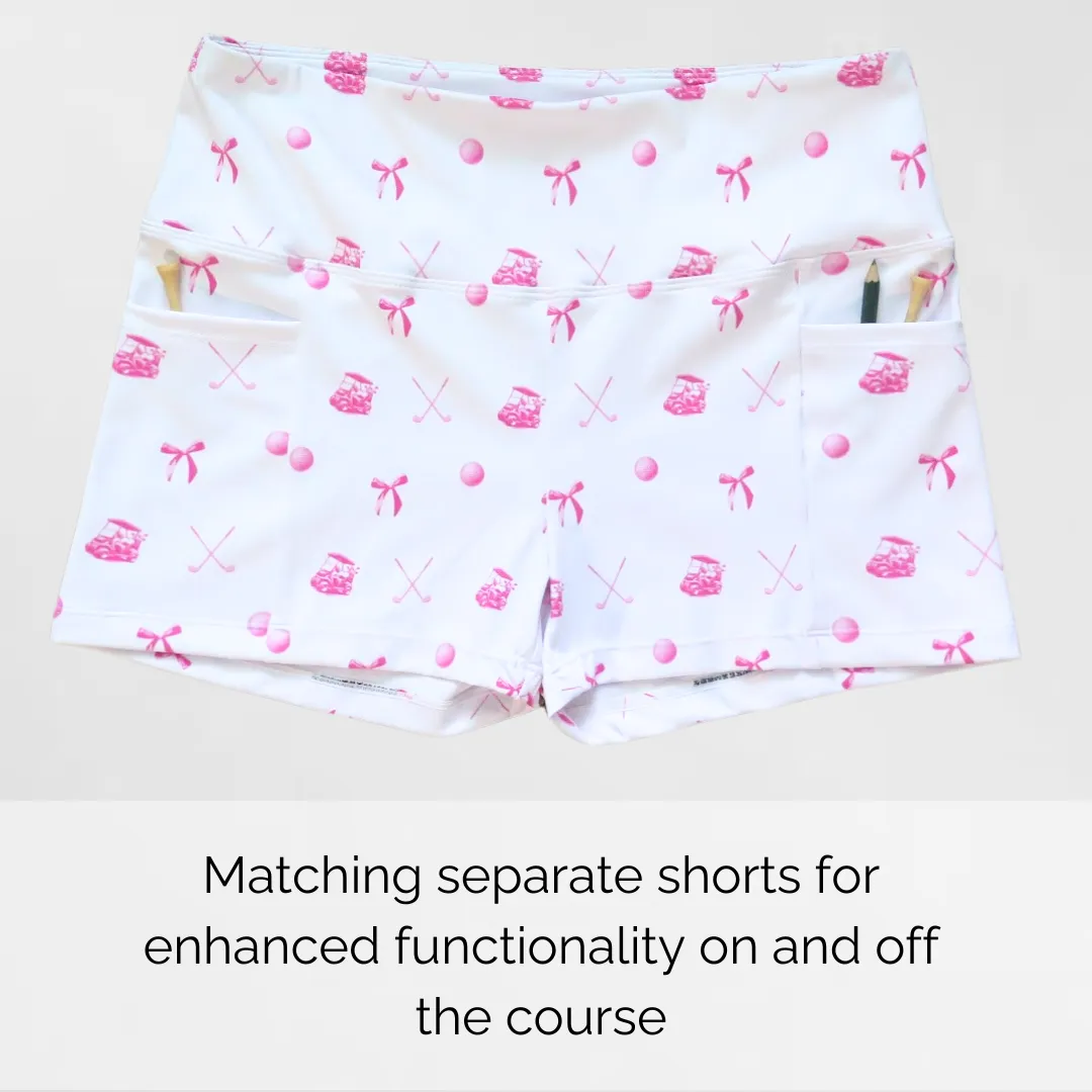 Pink Clubs and Bows Dress
