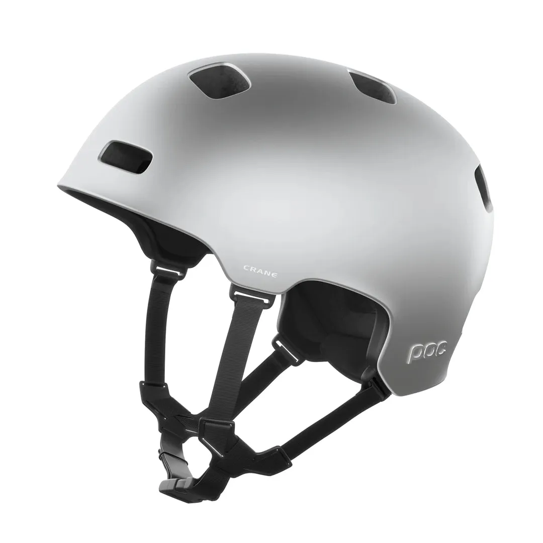 POC Crane Mips Helmet - Argentite Silver Matt -