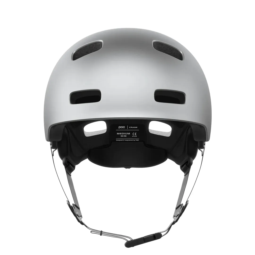 POC Crane Mips Helmet - Argentite Silver Matt -