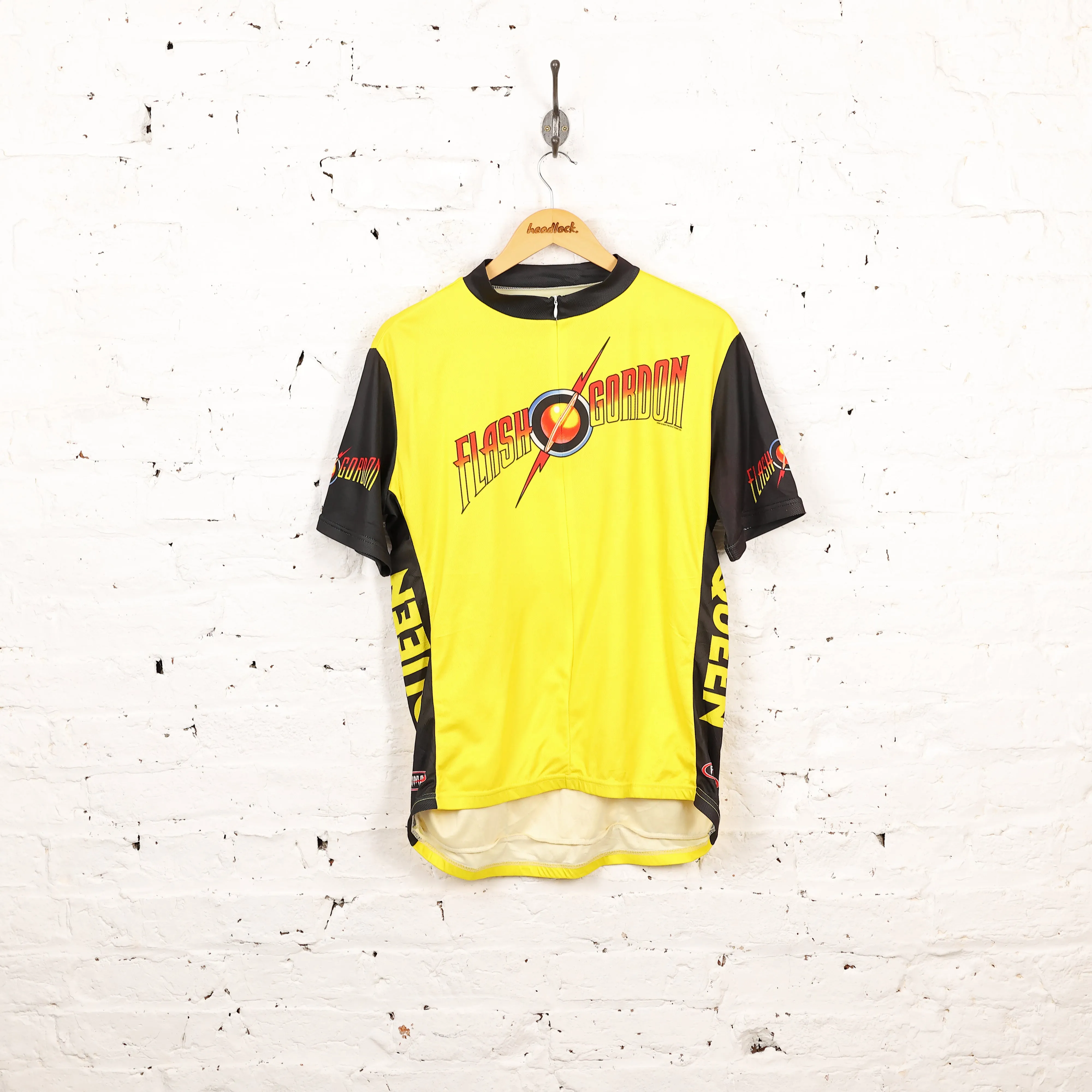 Primal Wear Flash Gordon Cycling Top Jersey - Yellow - XL