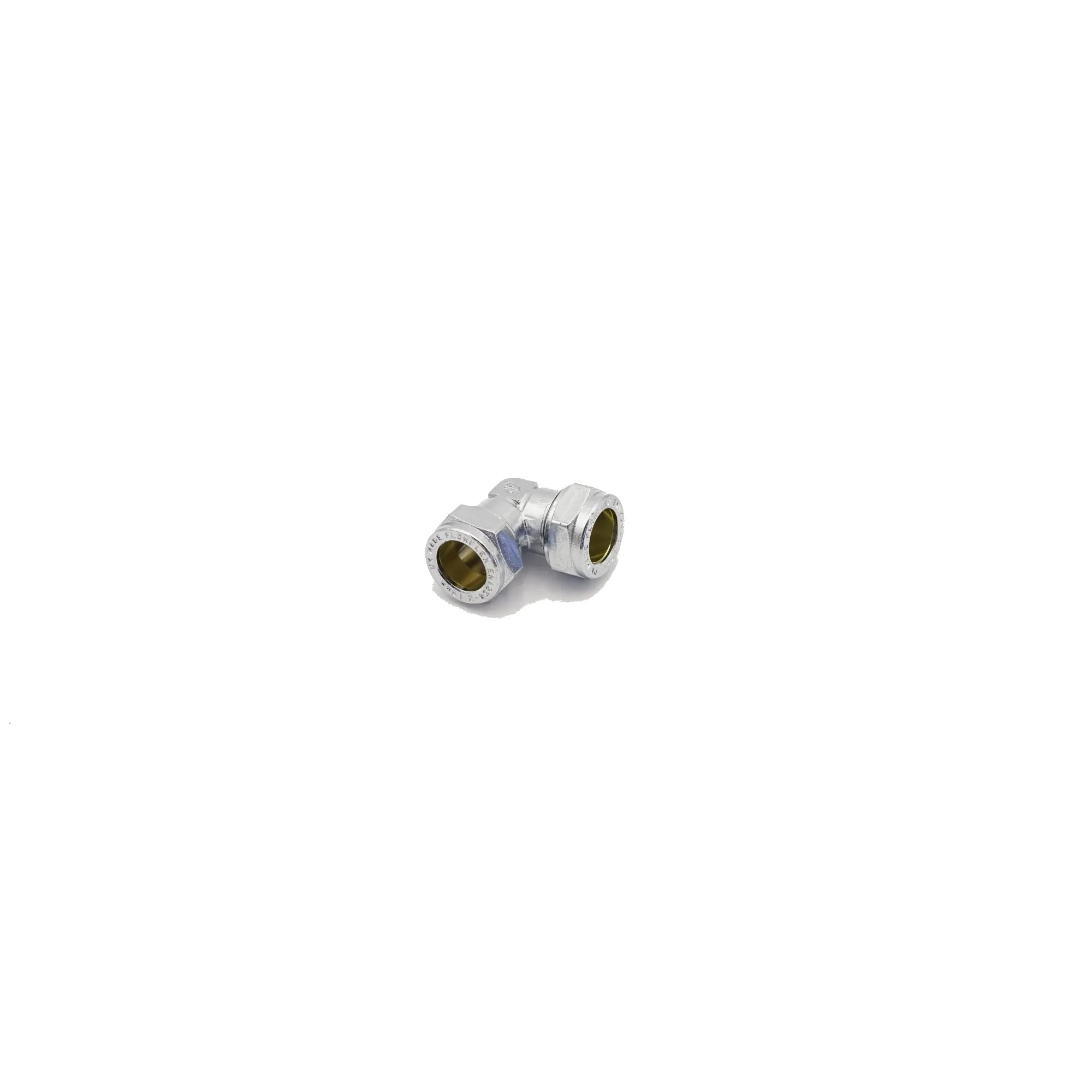 PrimaPlus Chrome Compression Elbow 15mm (Pack of 10)