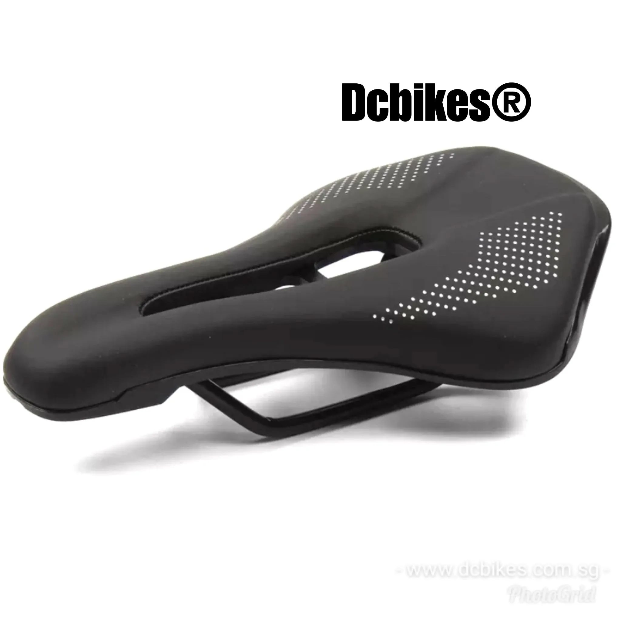 PRO Stealth MTB Road Wide Hollow Black Saddle Seat