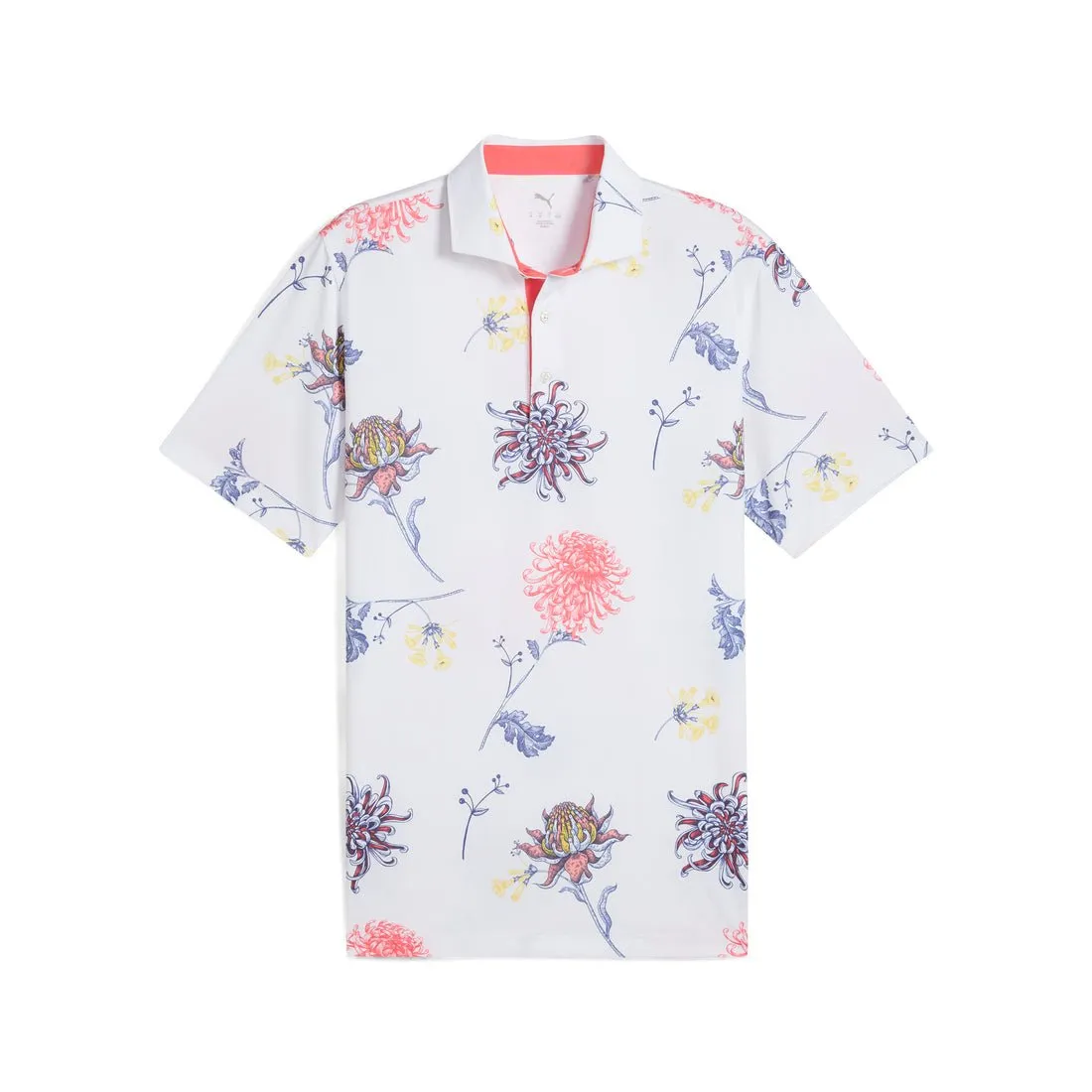 Puma Men's MATTR Dahlia Golf Polo