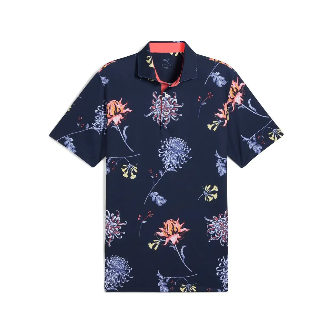Puma Men's MATTR Dahlia Golf Polo