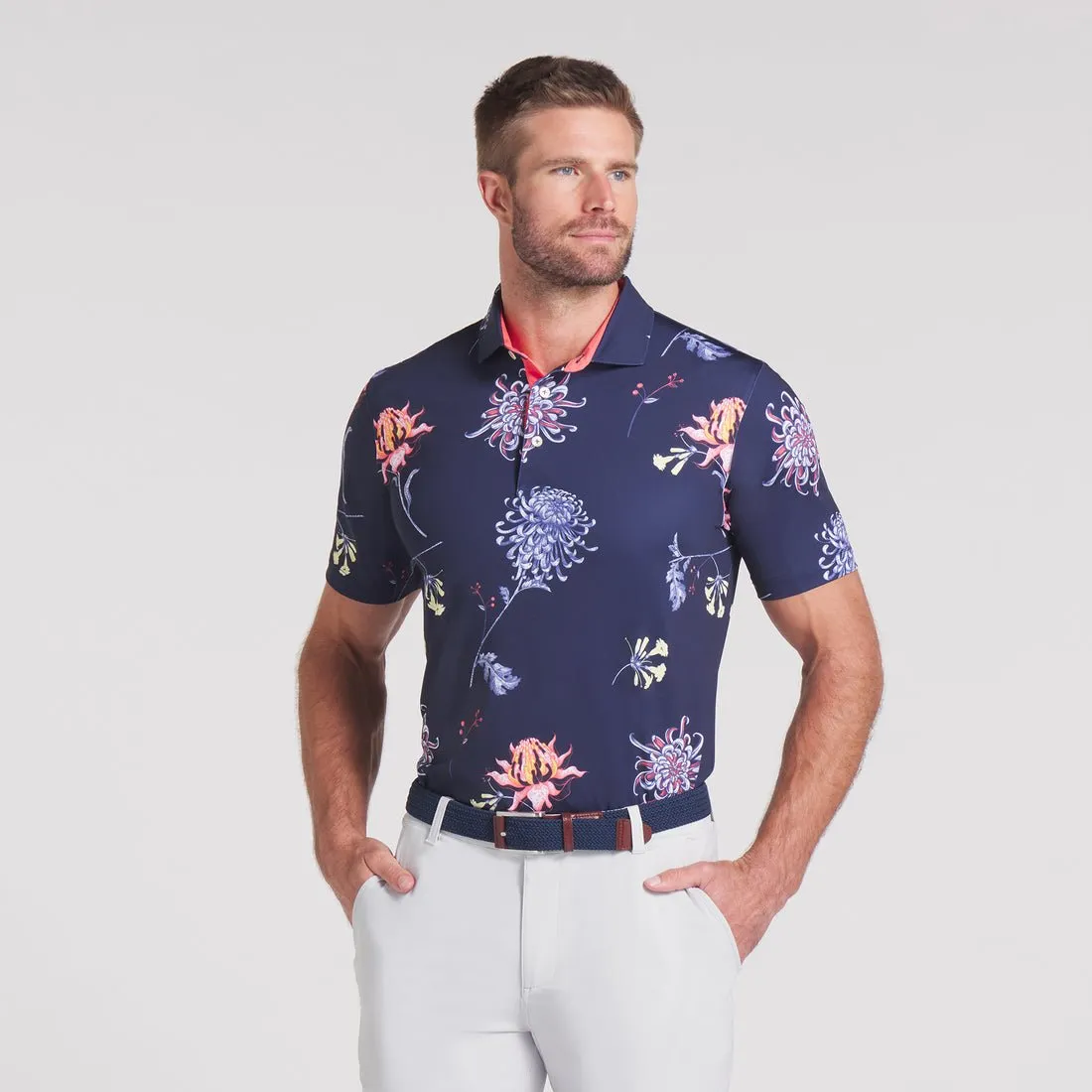 Puma Men's MATTR Dahlia Golf Polo