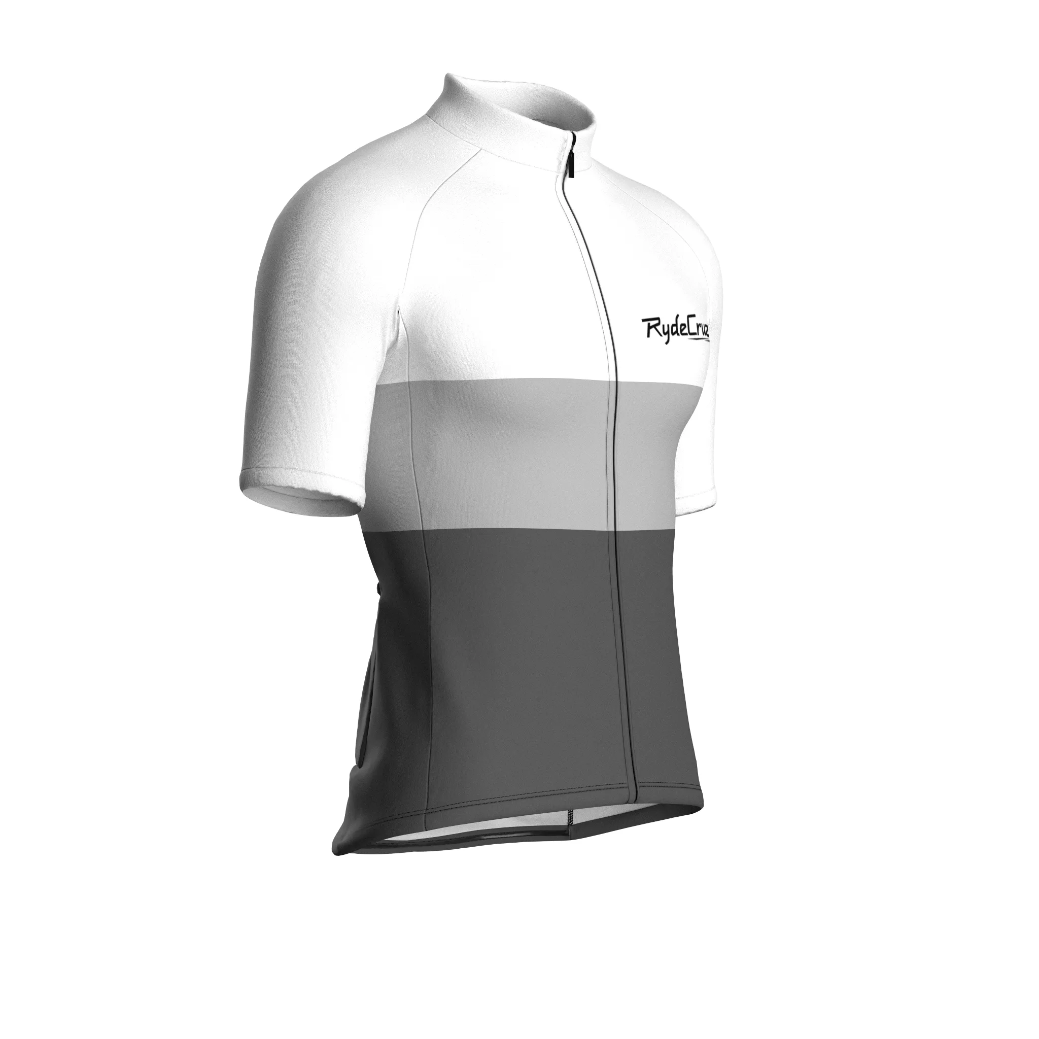 Pure Shift | White Male Short Sleeves Jersey