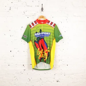 Rad-Sport Campagnolo Cycling Top Jersey - Green - XL